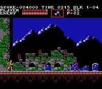 une photo d'Ã©cran de Castlevania 3 - Dracula s Curse sur Nintendo Nes